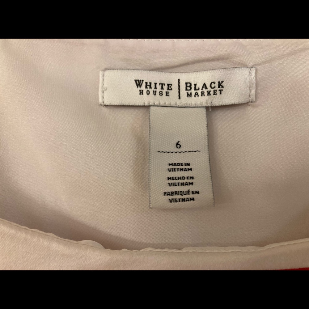 Gorgeous White House Black Market A-Line Dress - Picture 2 of 2